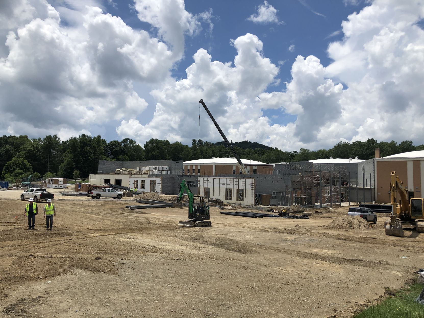 Avery High school construction progresses